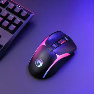 Marvo M729W PRO vezeték nélküli egér, fekete, 8000DPI