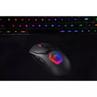 Vezeték nélküli egér, Marvo Fit Pro G1, szürke, optikai, 19000DPI