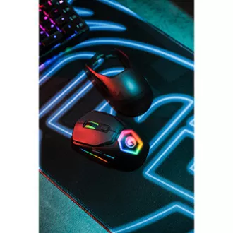 Vezeték nélküli egér, Marvo Fit Pro G1, szürke, optikai, 19000DPI