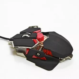 Red Fighter M1 egér vezetékes, fekete, 4000DPI