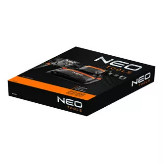 Természetes bőr szerszámöv, 84-330, állítható kerület, megerősített zsebekkel, Neo Tools