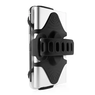 Bone Bike Tie 3 Pro Pack mobiltelefon és power bank tartó, állítható méretű, fekete, 4-6,5 Bone Bike Tie 3 Pro Pack mobiltelefon és power bank tartó, állítható méretű, fekete, 4-6,5