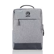 Laptop hátizsák 15.6", BA-03, szürke nejlon, USB töltőcsatlakozó, Marvo, ELADÓ