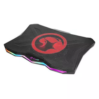 Laptop állvány, FN-40, színes háttérvilágítással, ventilátorral, fekete-piros, Marvo, 2 portos hubbal, ELADÓ Laptop állvány, FN-40, színes háttérvilágítással, ventilátorral, fekete-piros, Marvo, 2 portos hubbal, ELADÓ