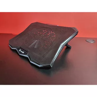 Laptop állvány, FN-40, színes háttérvilágítással, ventilátorral, fekete-piros, Marvo, 2 portos hubbal, ELADÓ Laptop állvány, FN-40, színes háttérvilágítással, ventilátorral, fekete-piros, Marvo, 2 portos hubbal, ELADÓ