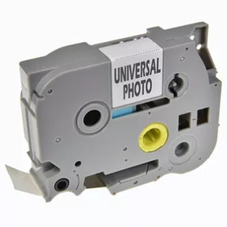 G&G kompatibilis címkenyomtató szalag, Brother, TZE-431, fekete nyomtatás/piros hátlap, laminált, 8m, 12mm