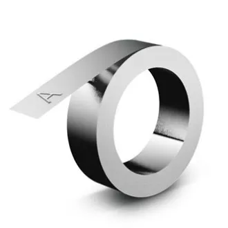Dymo eredeti címkenyomtató szalag, Dymo, 35800, S0720180, 3.65m, 12mm, alumínium, ragasztóval M1011-hez