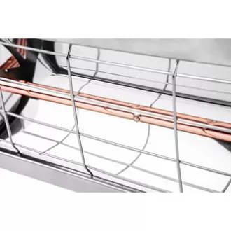 Infravörös fűtő NEO TOOLS 90-032, 2000W, IP55, Alacsony káprázás, sárga lámpa, raktárak és építkezések padlójának és területeinek fűtésére.