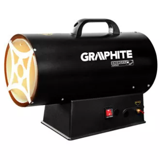 Graphite 58GE101 gázfűtés, 3000W, raktárak és építkezések padlófűtésére és területének fűtésére, ELADÓ