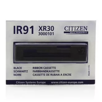 Citizen eredeti pénztárgépszalag, 3000101, IR 91, fekete, Citizen IR91B, MD910, MD911, IDP3110, IDP3111, CBM900, CBM900