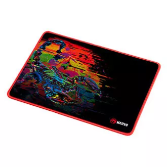 Egérpad, G15, gaming, fekete, 35,2x25,2 cm, Marvo