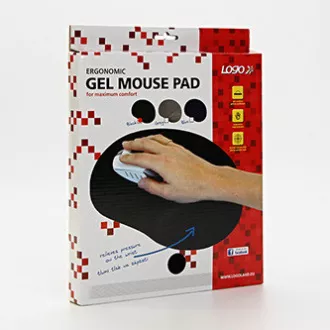 Logo egérpad gél, szürke - Eladó, SALE