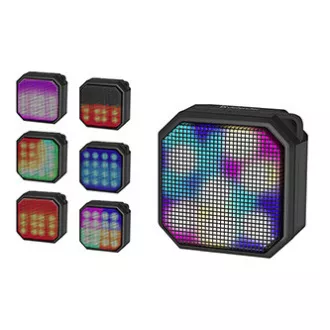 Defender hangszóró G16, Li-Ion, 1.0, 5W, fekete, hangerőszabályzó, LED háttérvilágítás, BT 5.0, TWS, 50Hz~20kHz, ELADÓ