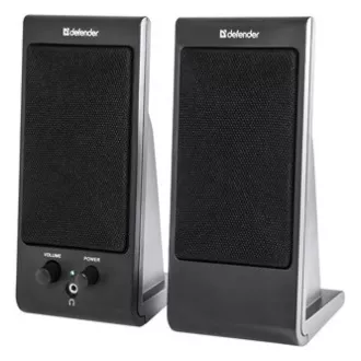 Defender Speakers SPK-170, 2.0, 4W, fekete, hangerőszabályzó, mágnesesen árnyékolt ház, fejhallgató-csatlakozó, 200Hz~18k