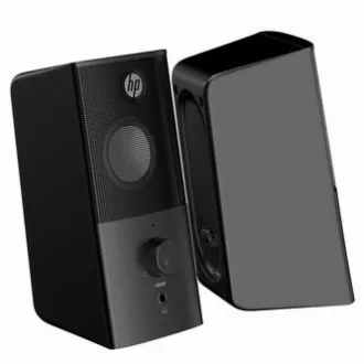 HP hangszórók DHS-2101, 2.0, 6W, fekete, hangerőszabályzó, asztali, 3,5 mm-es jack (USB), ELADÓ
