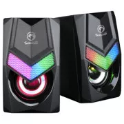 Marvo hangszórók SG-118, 6W, fekete, háttérvilágítással