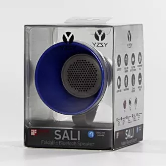 YZSY Bluetooth hangszóró SALI, 1.0, 3W, kék, hangerőszabályzó, összecsukható, vízálló YZSY Bluetooth hangszóró SALI, 1.0, 3W, kék, hangerőszabályzó, összecsukható, vízálló