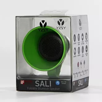 YZSY Bluetooth hangszóró SALI, 1.0, 3W, zöld, hangerőszabályzó, összecsukható, vízálló, ELADÓ YZSY Bluetooth hangszóró SALI, 1.0, 3W, zöld, hangerőszabályzó, összecsukható, vízálló, ELADÓ