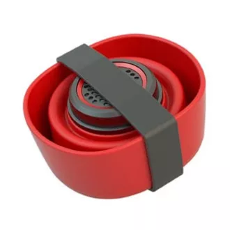 YZSY Bluetooth hangszóró SALI, 1.0, 3W, piros, hangerőszabályzó, összecsukható, vízálló, ELADÓ
