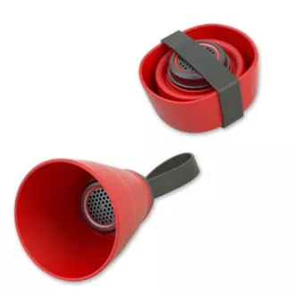 YZSY Bluetooth hangszóró SALI, 1.0, 3W, piros, hangerőszabályzó, összecsukható, vízálló, ELADÓ