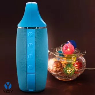 YZSY Bluetooth hangszóró FLABO, 2x5W, kék, hangerőszabályzó, ELADÓ