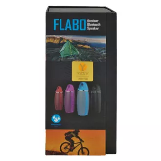 YZSY Bluetooth hangszóró FLABO, 2x5W, kék, hangerőszabályzó, ELADÓ