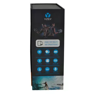 YZSY Bluetooth hangszóró FLABO, 2x5W, kék, hangerőszabályzó, ELADÓ