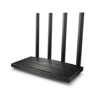 TP-LINK router Archer C6 V3 2.4GHz és 5GHz, extender, hozzáférési pont, IPv6, 1200Mbps, külső fix antenna, 802.11ac, Gigabit pr, 802.11ac, Gigabit pr, IPv6, 1200Mbps, 802.11ac.