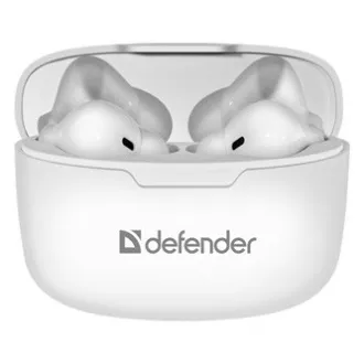 Defender Twins 903, fejhallgató mikrofonnal, vezeték nélküli fehér, fülhallgató, BT 5.0, TWS, bluetooth töltő tok, ELADÓ