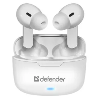 Defender Twins 903, fejhallgató mikrofonnal, vezeték nélküli fehér, fülhallgató, BT 5.0, TWS, bluetooth töltő tok, ELADÓ