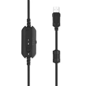 Defender Cosmo Pro RGB játék headset mikrofonnal, vezetékes, fekete, 7.1 (virtuális), 50 mm-es USB típusú meghajtókkal Defender Cosmo Pro RGB játék headset mikrofonnal, vezetékes, fekete, 7.1 (virtuális), 50 mm-es USB típusú meghajtókkal