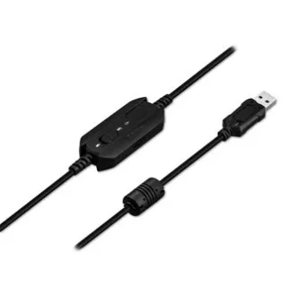 Defender Cosmo Pro RGB játék headset mikrofonnal, vezetékes, fekete, 7.1 (virtuális), 50 mm-es USB típusú meghajtókkal Defender Cosmo Pro RGB játék headset mikrofonnal, vezetékes, fekete, 7.1 (virtuális), 50 mm-es USB típusú meghajtókkal