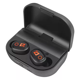 Defender Twins 639 fejhallgató mikrofonnal, vezeték nélküli, fekete, fülhallgató, BT 5.0, TWS, töltőtáska powerbankkal bluetooth típusú,
