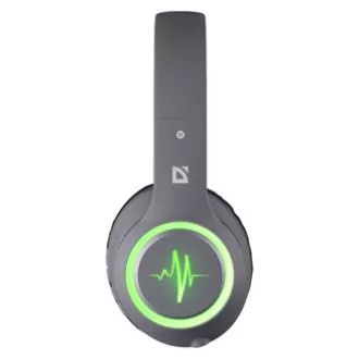 Defender FreeMotion B571 fejhallgató mikrofonnal, vezeték nélküli, szürke, 2.0, 40 mm-es mikro-USB típusú meghajtókkal