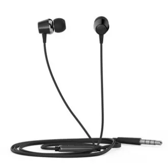 HP DHE-7000 fejhallgató mikrofonnal, vezetékes, fekete, 2.0, 3,5 mm-es fülhallgató csatlakozóval