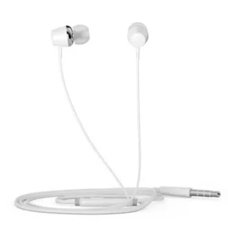 HP DHE-7000 fejhallgató mikrofonnal, vezetékes, fehér, 2.0, 3,5 mm-es fülhallgató csatlakozóval