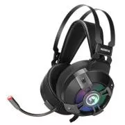 Marvo HG9015G fejhallgató mikrofonnal, vezetékes, fekete, 7.1 (virtuális), USB