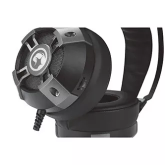 Marvo HG9015G fejhallgató mikrofonnal, vezetékes, fekete, 7.1 (virtuális), USB