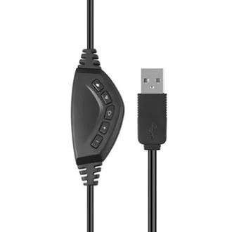 Marvo HG9022 fejhallgató mikrofonnal, vezetékes, fekete-piros, 7.1 (virtuális), LED, háttérvilágítással USB típus