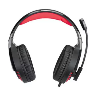 Marvo HG9022 fejhallgató mikrofonnal, vezetékes, fekete-piros, 7.1 (virtuális), LED, háttérvilágítással USB típus