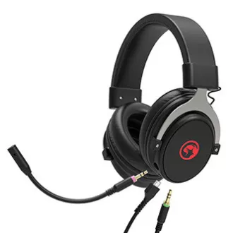 Marvo HG9052 fejhallgató mikrofonnal, vezetékes, fekete, 7.1 (virtuális), piros háttérvilágítás, 7.1 (virtuális) USB típus