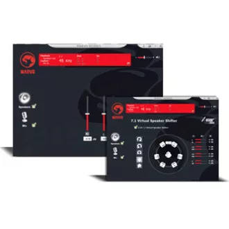 Marvo HG9065 fejhallgató mikrofonnal, vezetékes, fekete, 7.1 (virtuális), játék, játékok