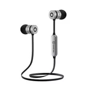Powerton LIFE ARIVO vezeték nélküli bluetooth fejhallgató, fekete és ezüst színben