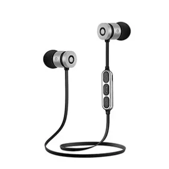 Powerton LIFE ARIVO vezeték nélküli bluetooth fejhallgató, fekete és ezüst színben