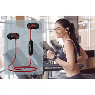 Powerton LIFE ARIVO vezeték nélküli bluetooth fejhallgató, fekete és ezüst színben