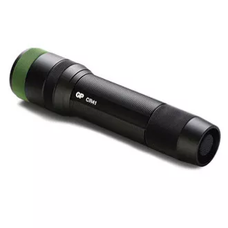 LED zseblámpa, Li-Ion 3,7V/2500mAh, fém, fekete, 650lm, CR41