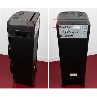 LG XBOOM RNC9 Bluetooth karaoke party hangszóró - II. osztályú termék