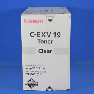 Canon C-EXV19 (3229B002) - toner, clear (átlátszó)