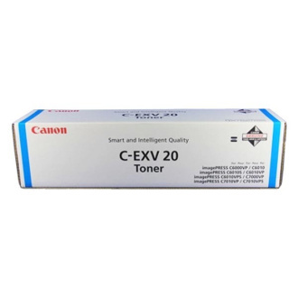Canon C-EXV20 (0437B002) - toner, cyan (azúrkék)