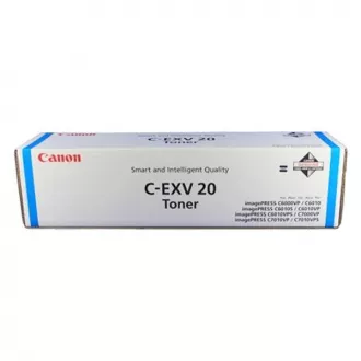 Canon C-EXV20 (0437B002) - toner, cyan (azúrkék)